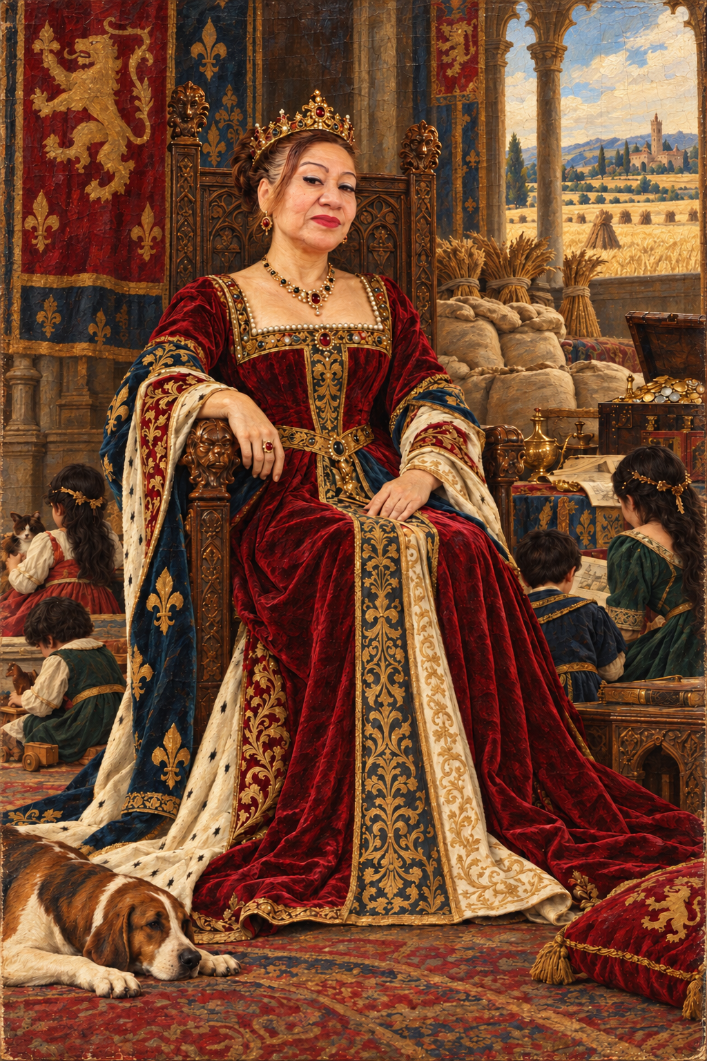 Retrato de Malka
